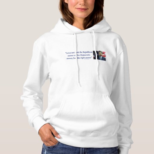 John F Kennedy Hoodie (Voorkant)