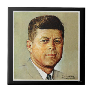 John F. Kennedy in MEMORIAM 2 Tegeltje