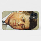 John F. Kennedy in MEMORIAM Case-Mate iPhone Case (Achterkant (horizontaal))