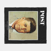 John F. Kennedy in MEMORIAM Fleece Deken (Voorkant (Horizontaal))