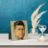 John F. Kennedy IN MEMORIAM Fotoplaat (Insitu)