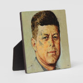 John F. Kennedy IN MEMORIAM Fotoplaat (Voorkant)