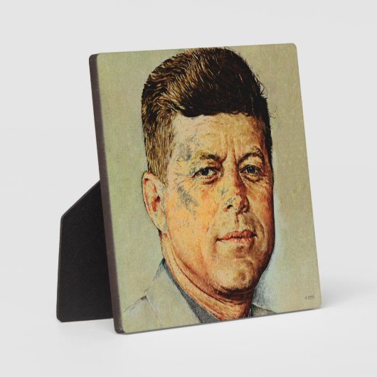 John F. Kennedy IN MEMORIAM Fotoplaat (Voorkant)