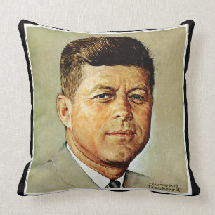 John F. Kennedy in MEMORIAM Kussen