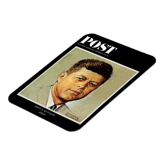 John F. Kennedy IN MEMORIAM Magneet (Linkerzijde)