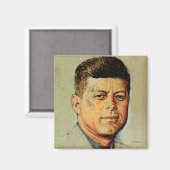 John F. Kennedy IN MEMORIAM Magneet (Voorkant / Achterkant)