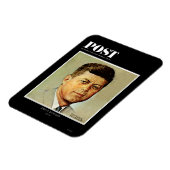 John F. Kennedy IN MEMORIAM Magneet (Linkerzijde)