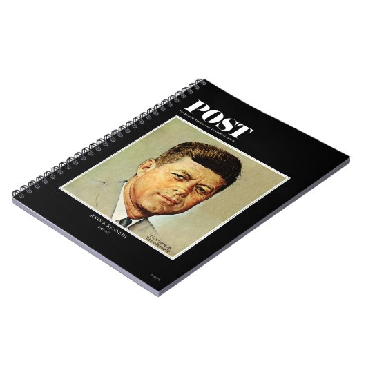 John F. Kennedy in MEMORIAM Notitieboek (Linkerzijde)