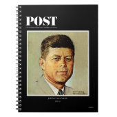 John F. Kennedy in MEMORIAM Notitieboek (Voorkant)