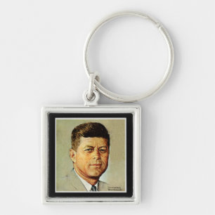 John F. Kennedy in MEMORIAM Sleutelhanger