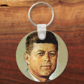 John F. Kennedy IN MEMORIAM Sleutelhanger (Voorkant)