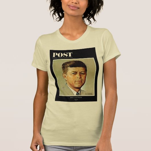 John F. Kennedy in MEMORIAM T-shirt (Voorkant)