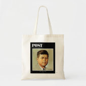 John F. Kennedy in MEMORIAM Tote Bag (Voorkant)