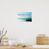 John F. Kennedy Inspirerend citaat "Doel" Poster (Keuken)