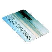 John F. Kennedy Inspirerend Quote "Doel" Flex Magneet (Rechterzijde)