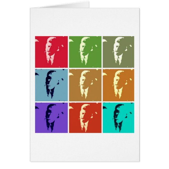 John F Kennedy/JFK Pop Art (Voorkant)