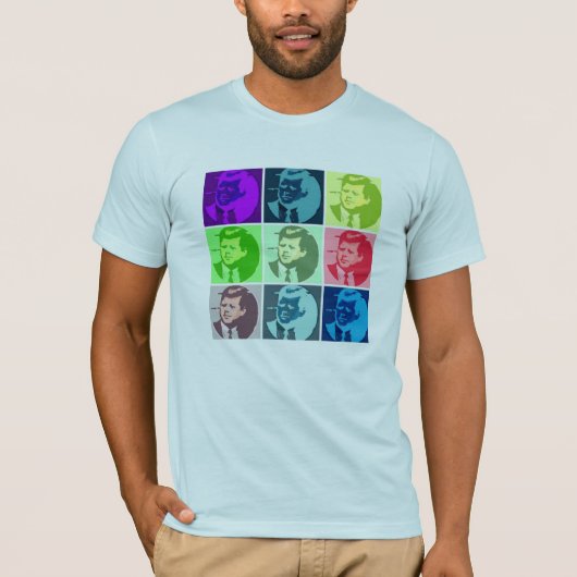 John F. Kennedy/JFK T-shirt (Voorkant)