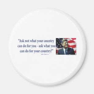 John F Kennedy Magneet