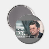 John F Kennedy Magneet (Voorkant / Achterkant)