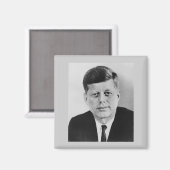 John F Kennedy Magneet (Voorkant / Achterkant)