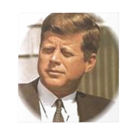 John F Kennedy Notitieblok (Voorkant)