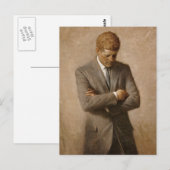 John F. Kennedy Official White House Portrait Briefkaart (Voorkant / Achterkant)