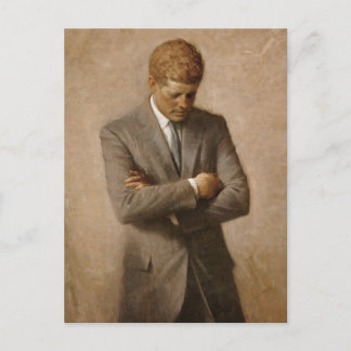 John F. Kennedy Official White House Portrait Briefkaart