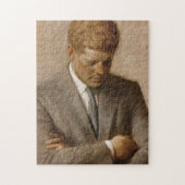 John F Kennedy Officieel portret Legpuzzel (Verticaal)