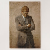John F Kennedy Officieel portret Legpuzzel (Verticaal)
