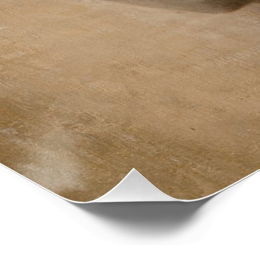 John F Kennedy Officieel portret Perfect Poster (Hoek)