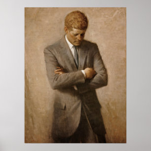 John F. Kennedy Officieel portret Poster