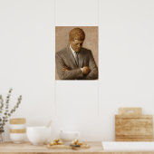 John F Kennedy Officieel portret Poster (Keuken)