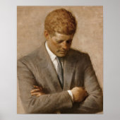 John F Kennedy Officieel portret Poster (Voorkant)