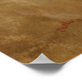 John F Kennedy Officieel portret van Aaron Shikler Poster (Hoek)