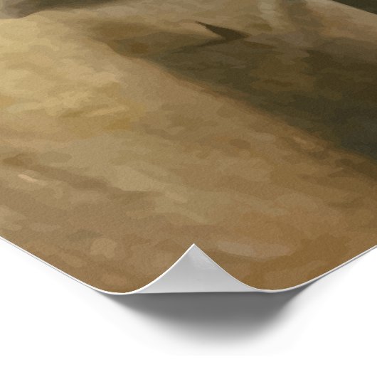 John F. Kennedy Painting Poster (Hoek)