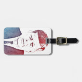 John F. Kennedy Pop Art Portret Bagagelabel (Voorkant horizontaal)