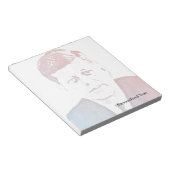 John F. Kennedy Pop Art Portret Notitieblok (Schuin)