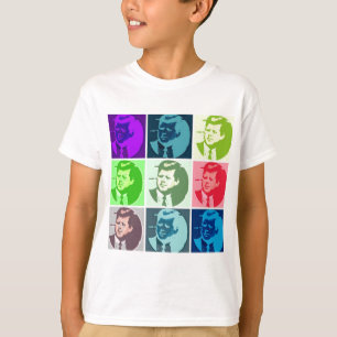 John F Kennedy Pop Art T-shirt