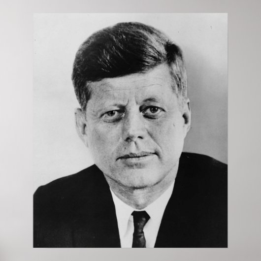 John F. Kennedy Poster (Voorkant)