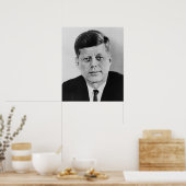 John F. Kennedy Poster (Keuken)