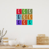 John F. Kennedy Poster (Keuken)