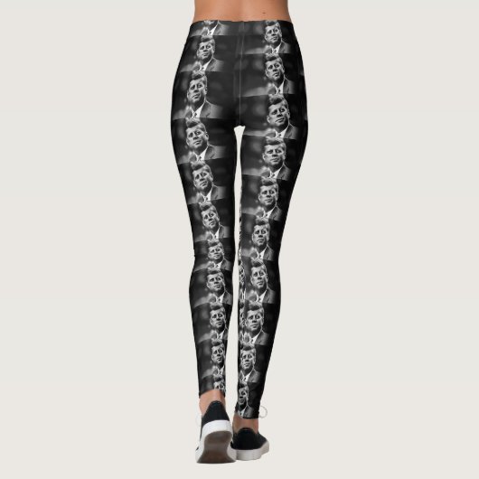 John F Kennedy President Leggings (Achterkant)