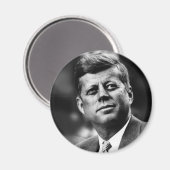 John F Kennedy President Magneet (Voorkant / Achterkant)