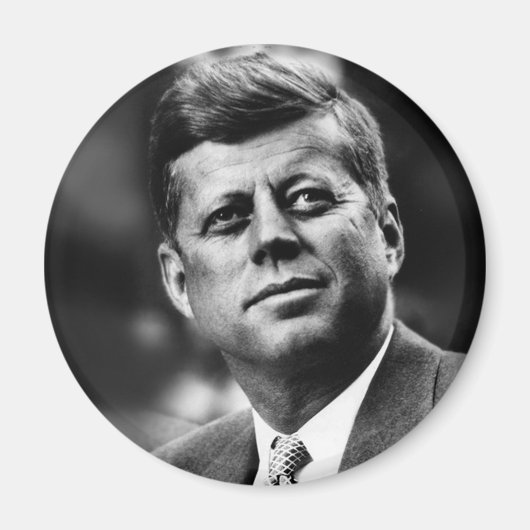 John F Kennedy President Magneet (Voorkant)