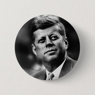 John F Kennedy President Ronde Button 5,7 Cm