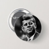 John F Kennedy President Ronde Button 5,7 Cm (Voorkant /achterkant)
