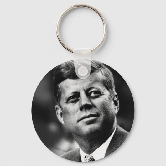 John F Kennedy President Sleutelhanger (Voorkant)