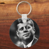 John F Kennedy President Sleutelhanger (Voorkant)