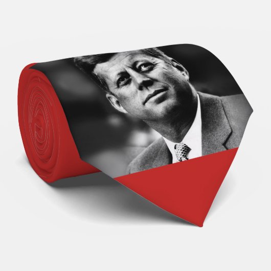 John F Kennedy President Stropdas (Opgerold)
