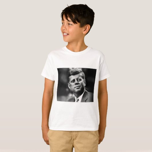John F Kennedy President T-shirt (Voorkant volledig)